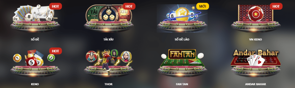 Sảnh game casino dafabet