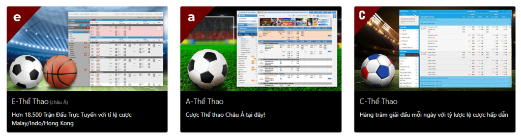Sảnh game thể thao dafabet